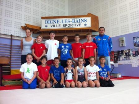 Campo di allenamento Digne les Bains artistica sito