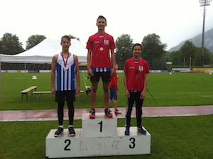 Tripletta USA giavellotto U16 Poroli-Herrmann-Soldati